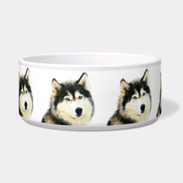 Écuelle Belle botte de chien - Husky Sibérien (Devant)