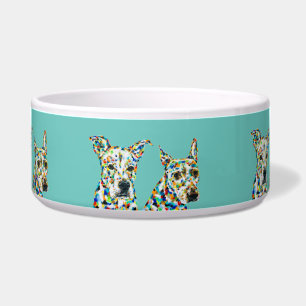 Écuelle Berger allemand Shar pei & Pitbull Labrador Bowl