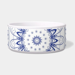 Écuelle Bleu dentelle poêle
