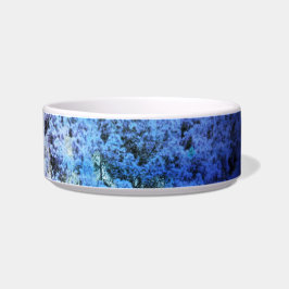 Écuelle Bleus Arbres Pet Bowl
