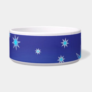 Écuelle Blue Stars Pet Bowl