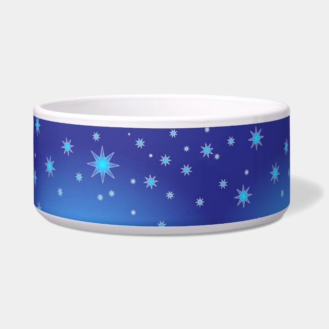 Écuelle Blue Stars Pet Bowl (Devant)