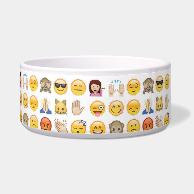 Écuelle bol à chiens émoji (Devant)