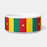 Bol à eau Drapeau du Cameroun
