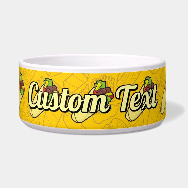 Écuelle Bol à enveloppement de sandwich Tortilla (Devant)