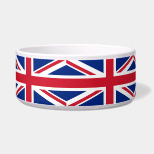 Écuelle Bol à nourriture avec drapeau du Royaume-Uni