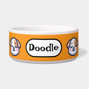 Écuelle "Bol à Nourriture Personnalisé pour Chien de Style