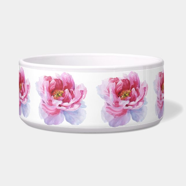 Écuelle Bol à pois de fleurs (Devant)