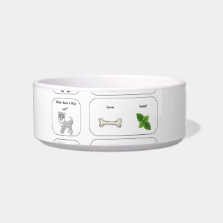 Écuelle Bol alimentaire en céramique pour animaux