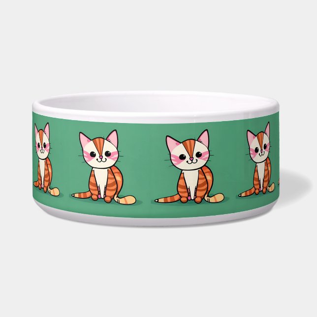Écuelle Bol alimentaire mignon pour chat (Devant)