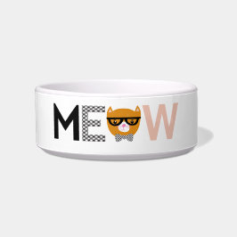 Écuelle Bol d'aliments pour chats de Meow