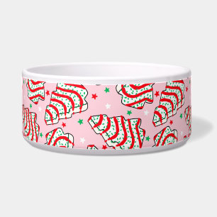 Écuelle Bol de chien de pâtisserie de Noël