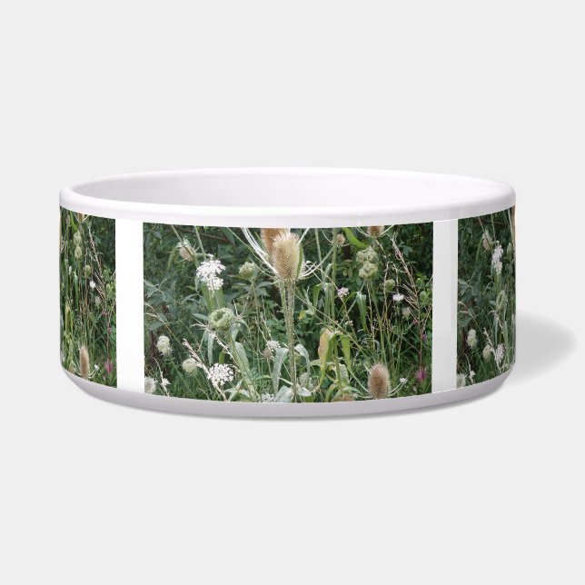Écuelle Bol de chien des herbes sauvages (Devant)