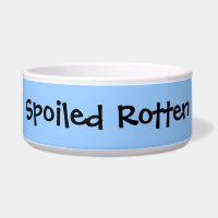 Bol de chien gâté Rotten