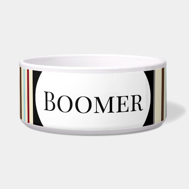 Écuelle Bol de nourriture pour chien avec conception de ba (Devant)