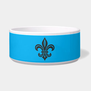 Écuelle Bol en céramique "Fleur de lis stylisée"