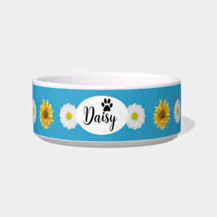 Écuelle Bol en céramique floral personnalisé avec des marg