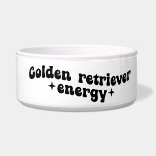 Écuelle Bol en céramique Golden Retriever Energy pour chie