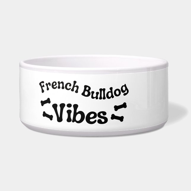 Écuelle Bol en céramique pour chien aux vibrations de Boul (Gauche)