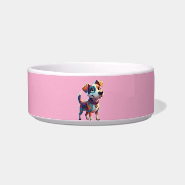 Écuelle Bol en céramique pour chiens et chats (Devant)