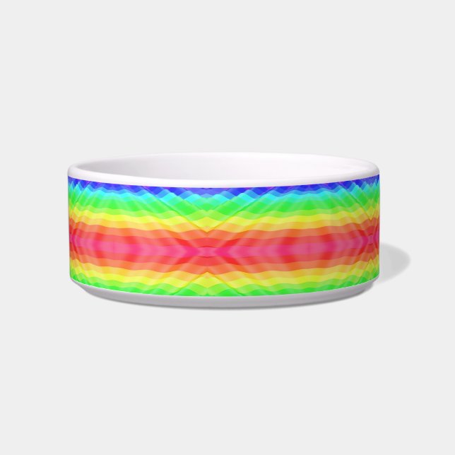 Écuelle Bol en céramique présentant un motif vibrant (Devant)