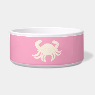 Écuelle Bol en céramique rose prépa pour animaux de compag
