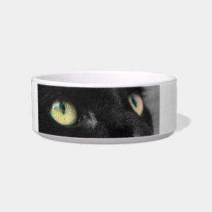 Écuelle Bol noir chanceux d'aliments pour chats