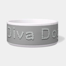Bol ou assiette à eau pour chien Pet Diva