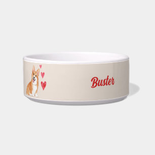 Écuelle Bol personnalisable Pembroke Welsh Corgi