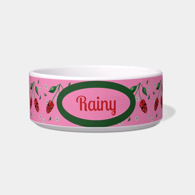 Écuelle bol personnalisé Cherry Skulls (Devant)