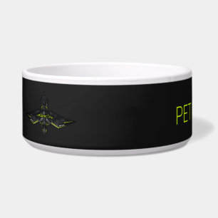 Écuelle Bol personnalisé RAVEN_CORE pour animaux de compag