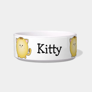 Écuelle Bol pour animal de compagnie personnalisé Kawaii