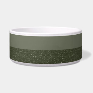 Écuelle Bol pour animal de compagnie vert mousse à deux to