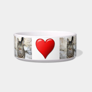 Écuelle Bol pour animaux amateur de chat