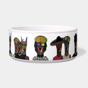Écuelle Bol pour animaux de compagnie de créateur "Party P