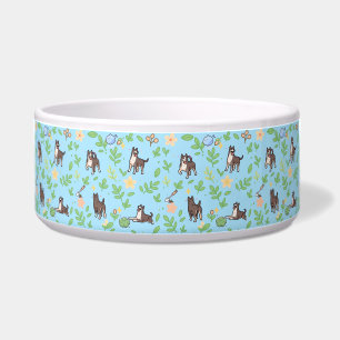 Écuelle Bol pour chien Great Dane à motif floral printanie