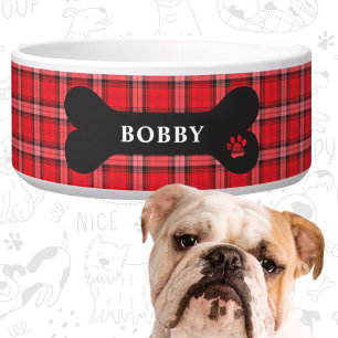 Écuelle Bol rouge pour animaux de compagnie