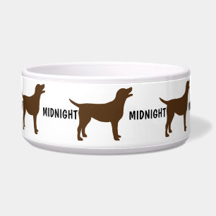 Écuelle Bouchon de chien du laboratoire de chocolat person