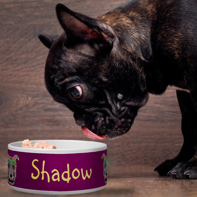 Écuelle Boule à crâne de sucre de chien - personnalisable (Créateur téléchargé)