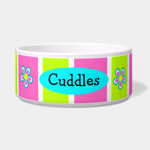Écuelle Boule de chien en céramique personnalisée