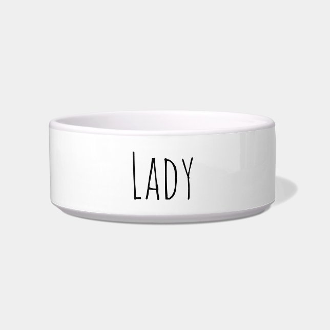Écuelle Boule de chien personnalisée Lady & Dex - M (Devant)