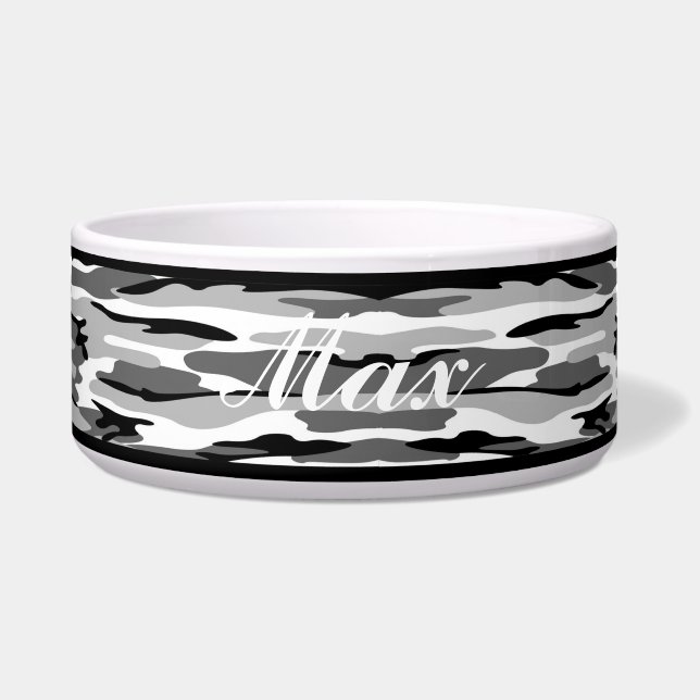 Écuelle Boule pour animaux de compagnie Gray & Black (Devant)