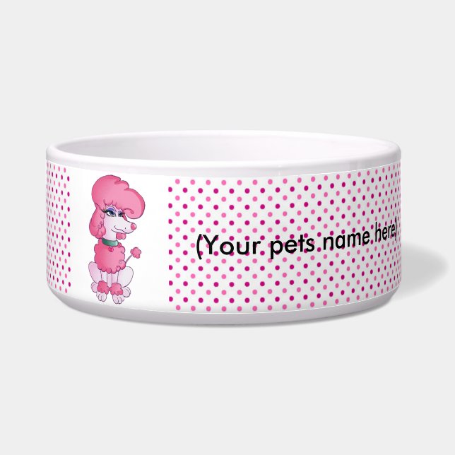 Écuelle Boule pour animaux de compagnie personnalisée (Devant)