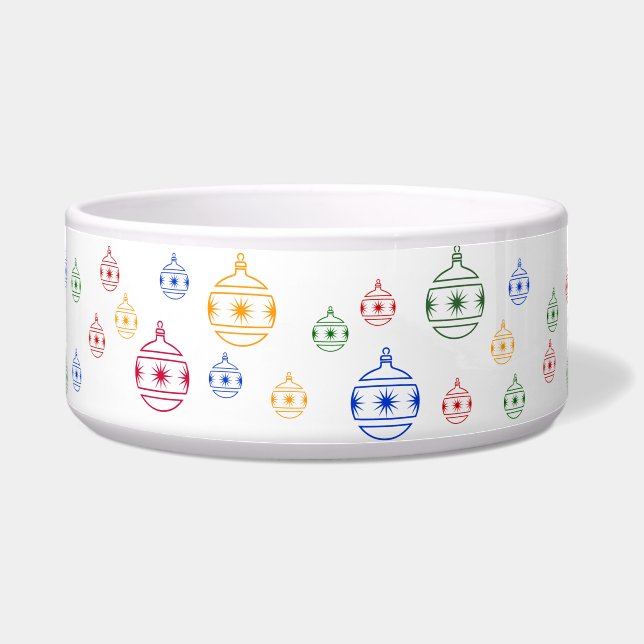 Écuelle Bowl - Arbre de Noël Ornements (Devant)