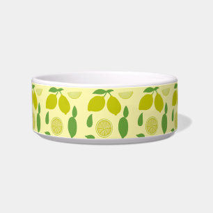 Écuelle Bowl de chien de citrons
