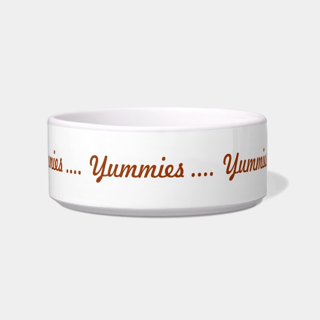 Écuelle Bowl pour animaux de compagnie - Yummies (Devant)