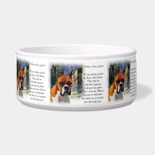 Écuelle Boxer Chien Bowl
