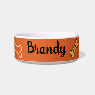 Écuelle "Brandyl" Coordonné Pet Bowl Personnalisable