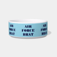 Brat de la Force aérienne de Pet Bowl