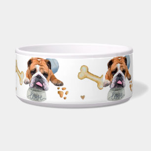 Écuelle Bulldog, illustration 